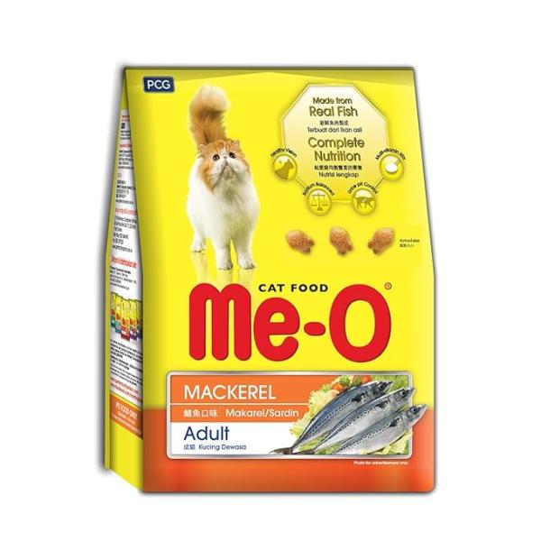Me-O Dry Adult Cat Food Mackerel Flavor, 3 Kg