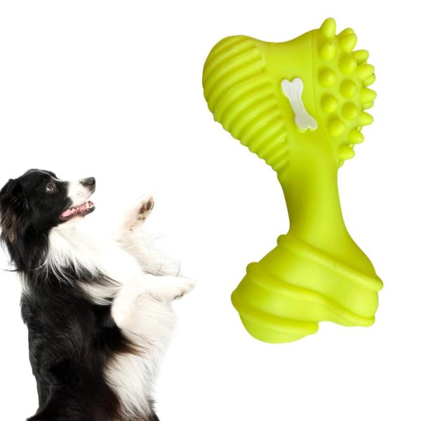 Big Bone Shape Interactive Pet Squeaky Toy: Durable, Safe, Fun Chew Toy for Dogs - Perfect for Playtime, Dental Health, Anxiety Relief