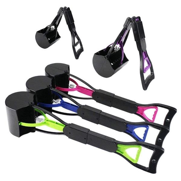 Large Dog Poop Scooper – Heavy Duty Pet Waste Pickup Tool with Long Handle