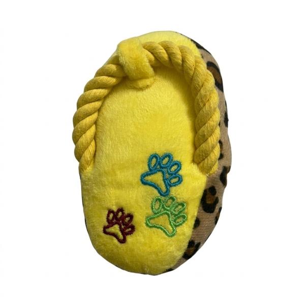 Soft Plush Rope Dog Toy | Chew & Tug Toy for Dogs & Puppies | Durable & Pet Safe Toy