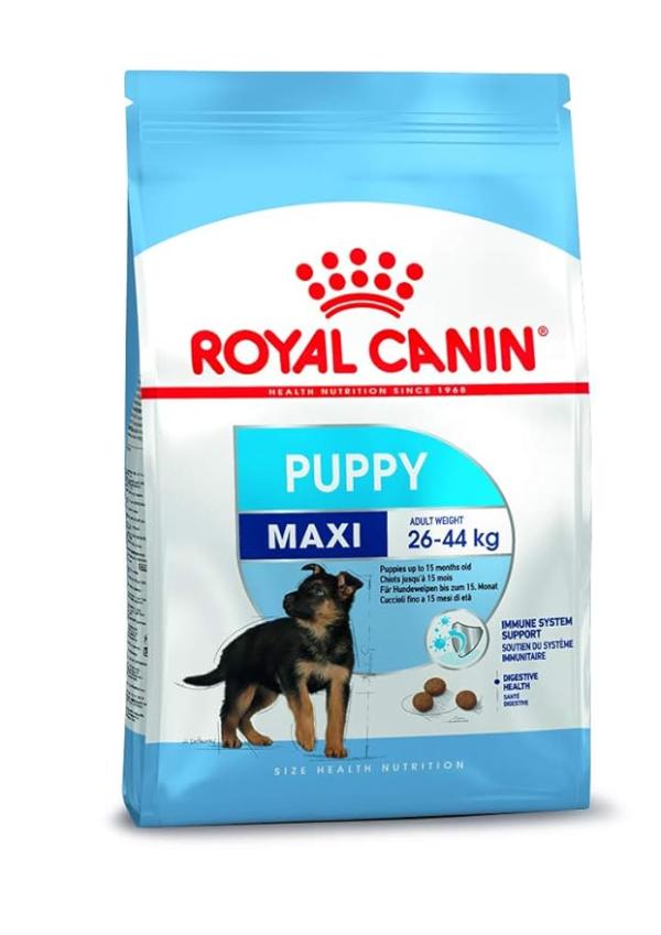 Royal Canin Maxi Puppy Food, 10 Kg, Dry Food, Supports Immune System & digestive health, Provides Long growth, moderate energy